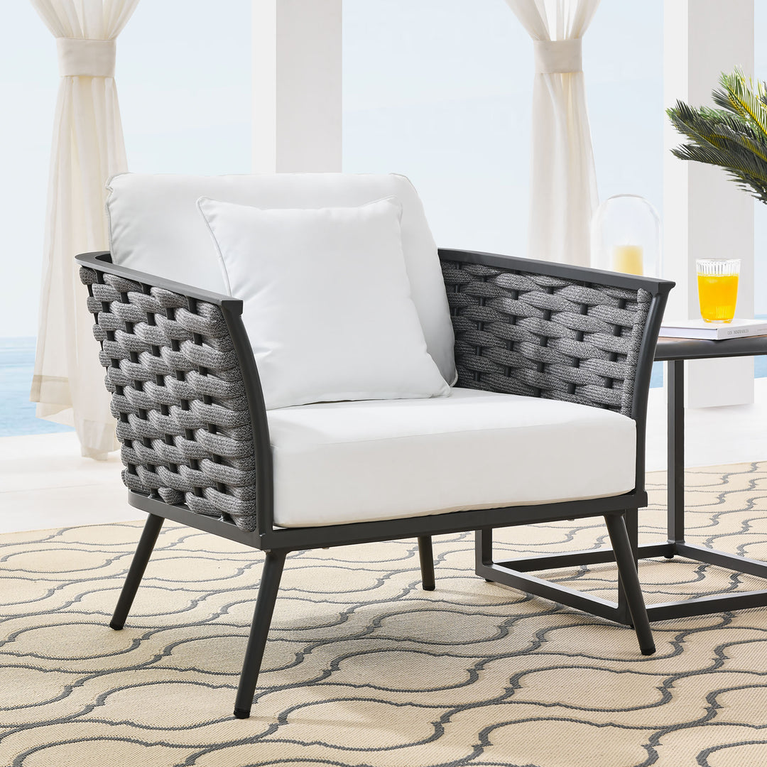 Summit Outdoor Patio Aluminum Armchair