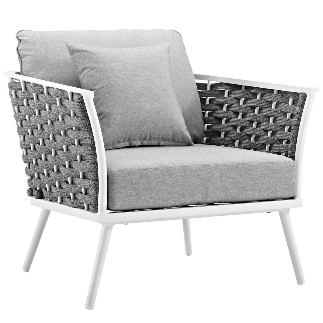 Summit Outdoor Patio Aluminum Armchair