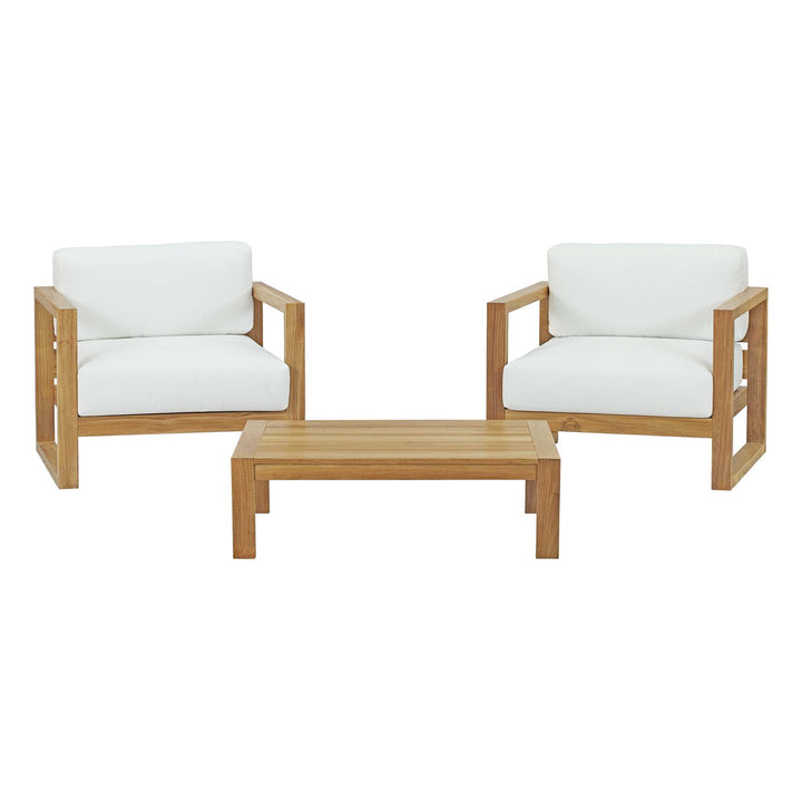 Utopia 3 Piece Outdoor Patio Teak Set