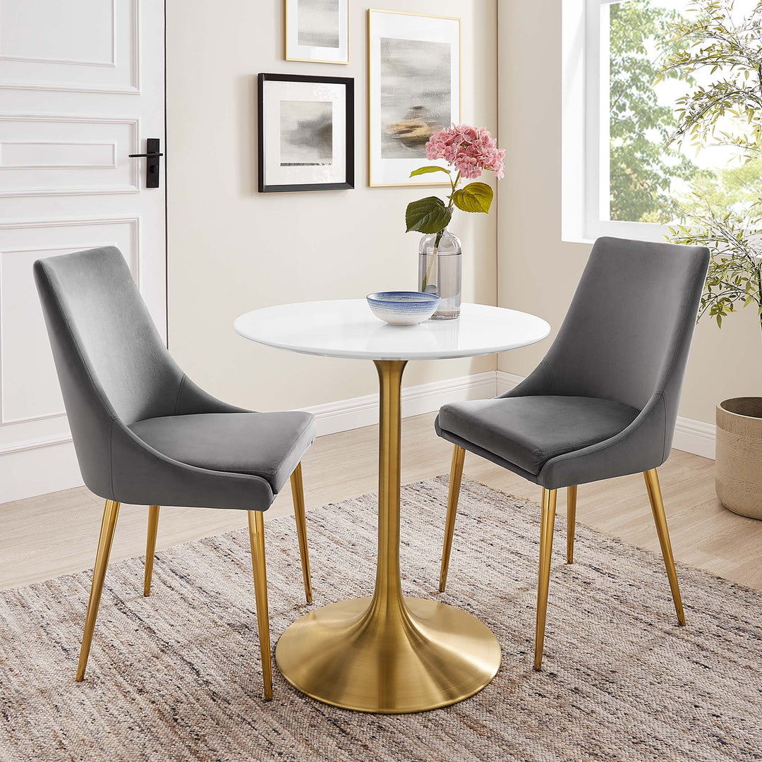 Lippa 28" Round Wood Dinner Table