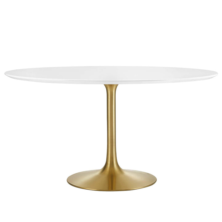 Lunar 54" Round Wood Dining Table