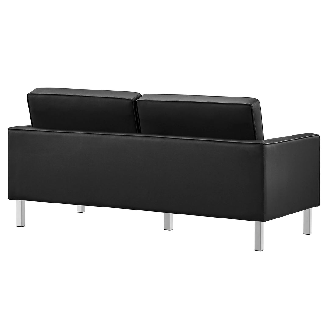 Luna Luxe Vegan Leather Loveseat