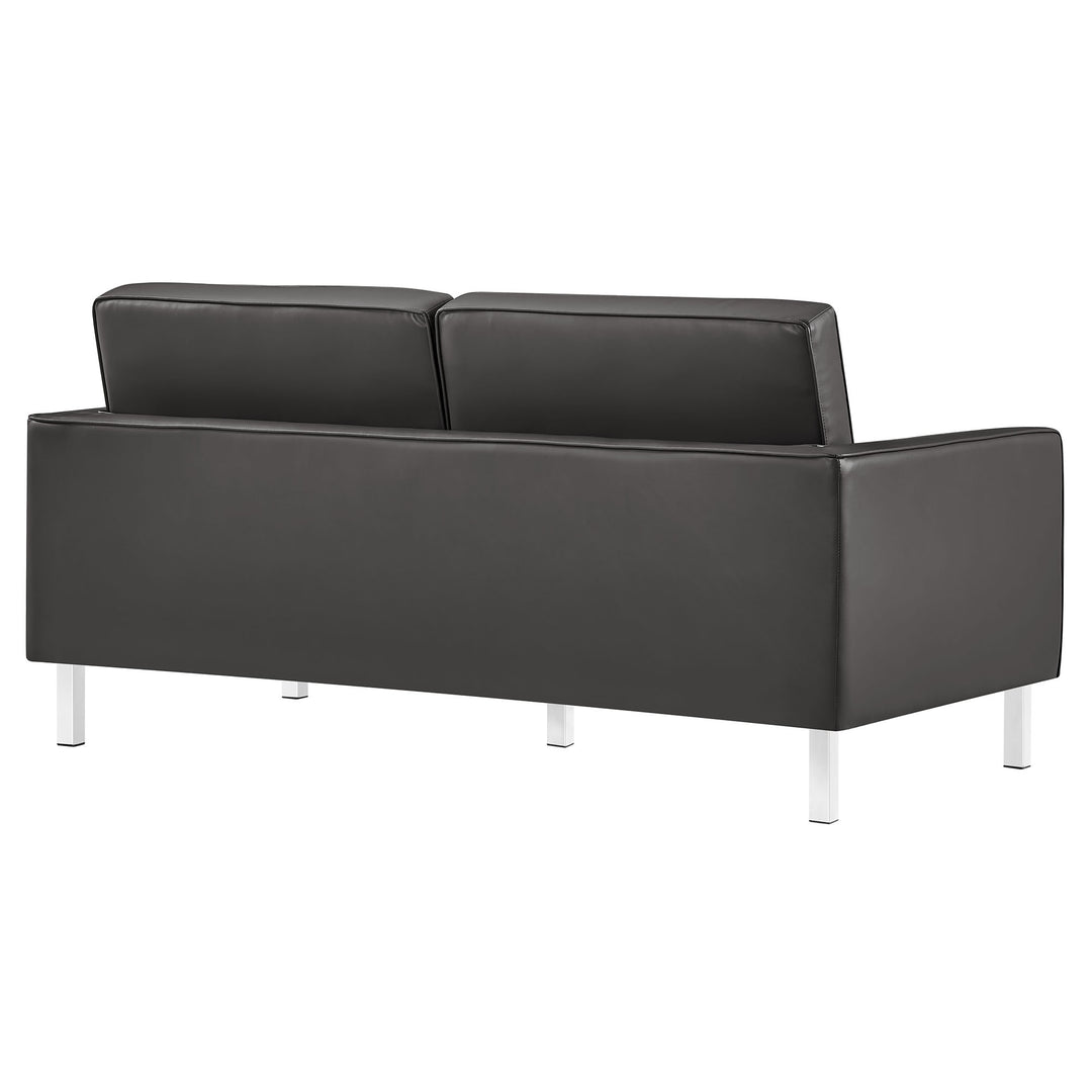 Luna Luxe Vegan Leather Loveseat