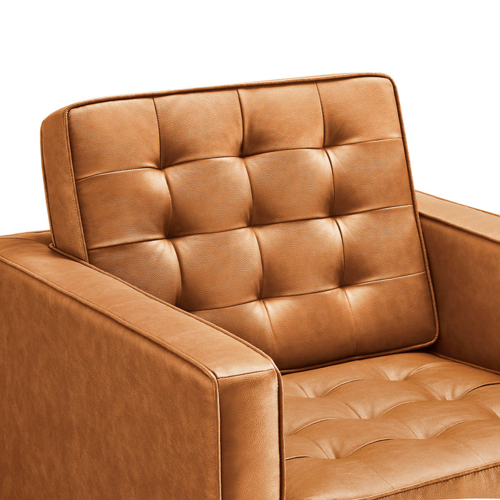 Luxe Leatherette Lounge Chair