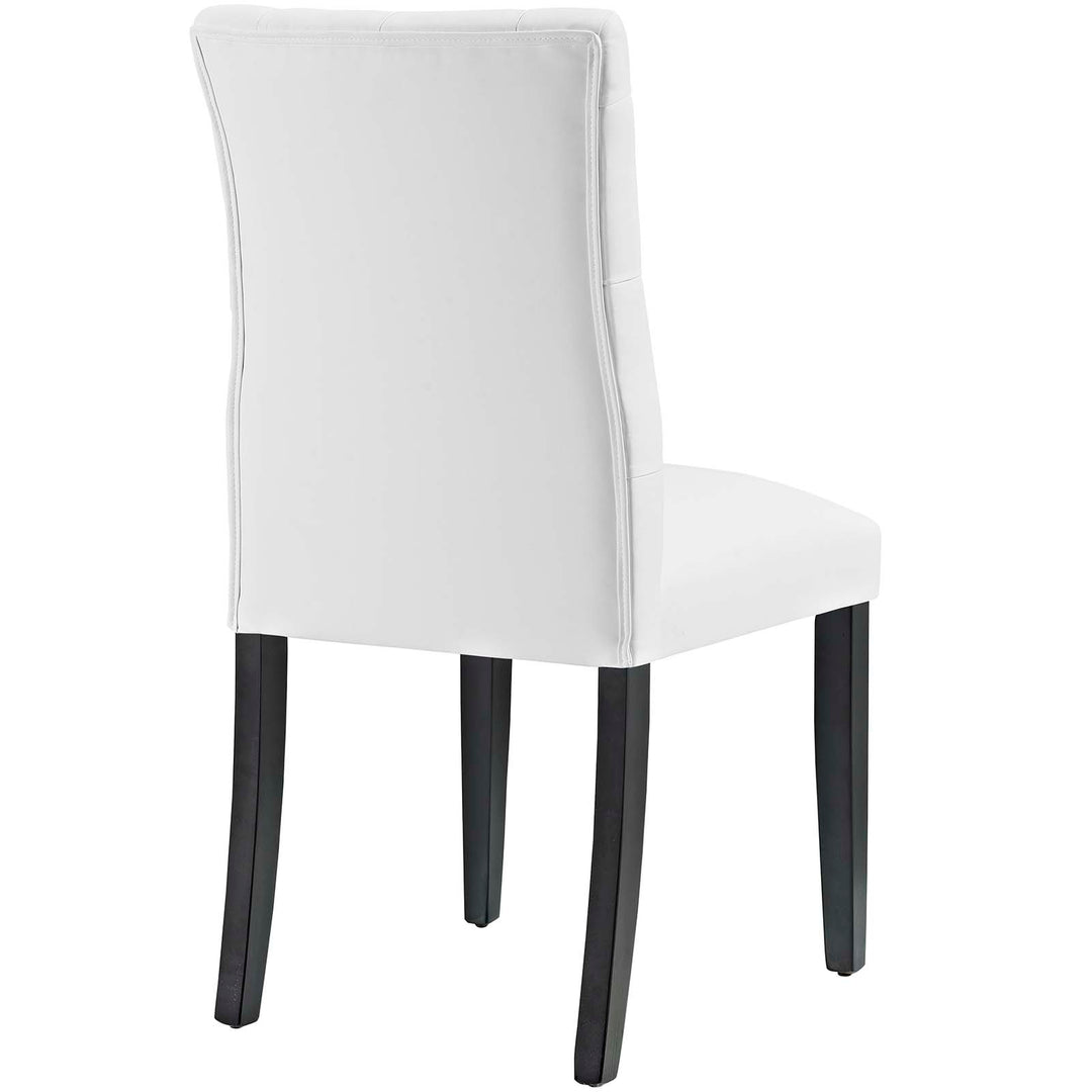 Davenport Vinyl Dining Chair Set of 2