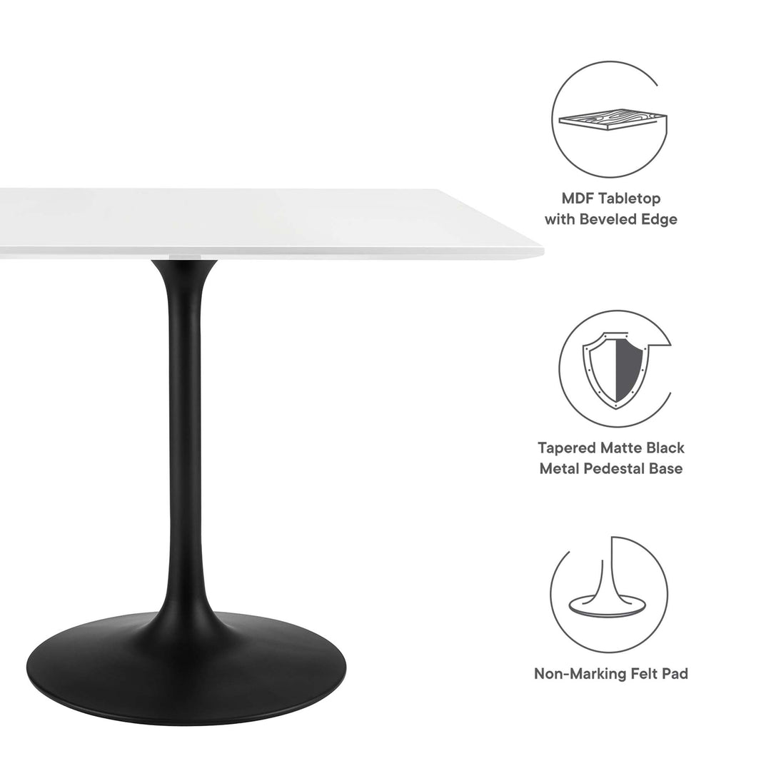 Luna 36" Square Surface Dining Table