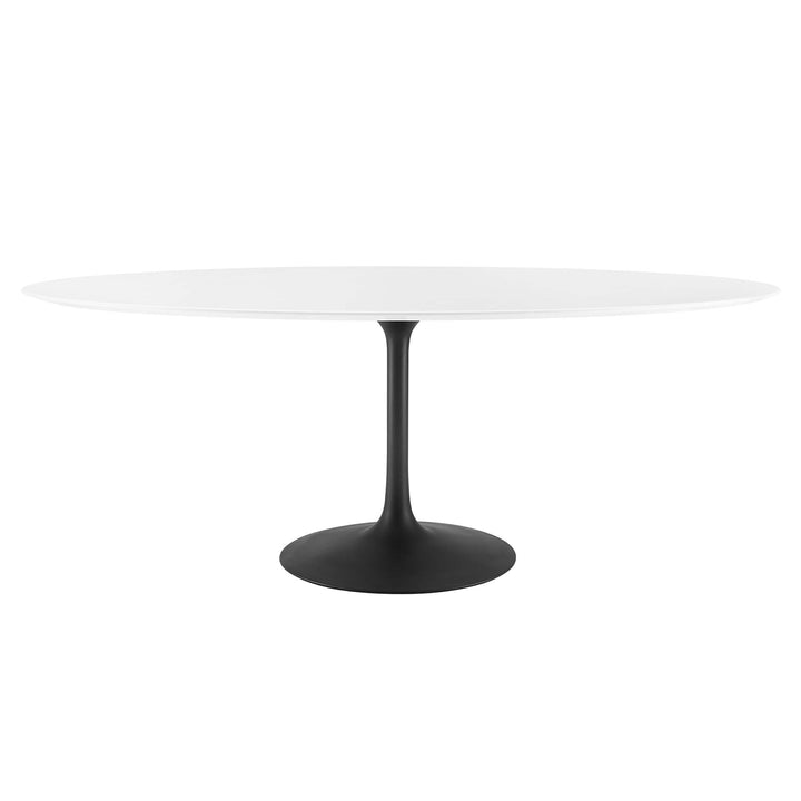 Luna 78" Oval Wood Dining Table