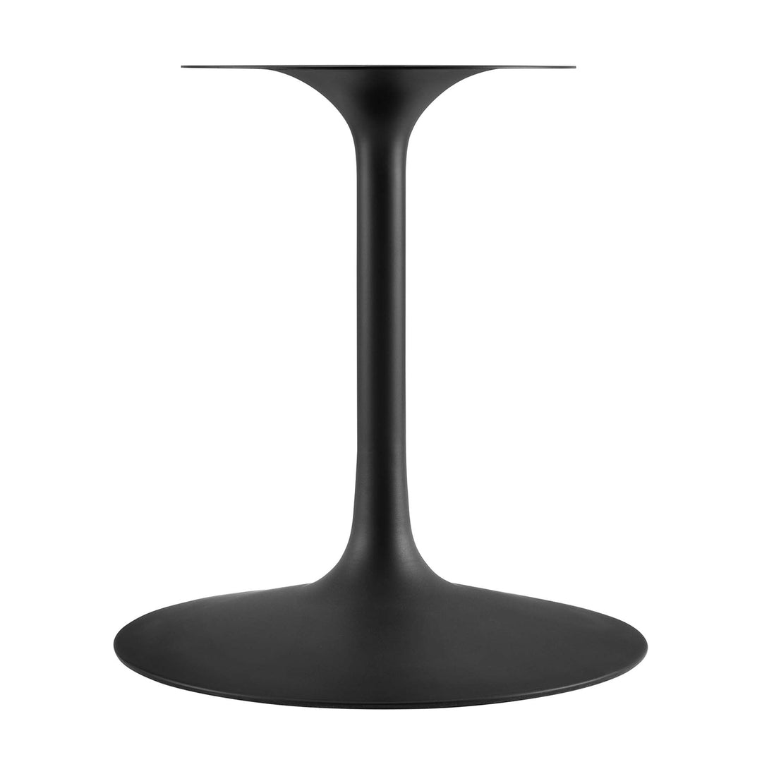 Luna 78" Oval Onyx Dining Table