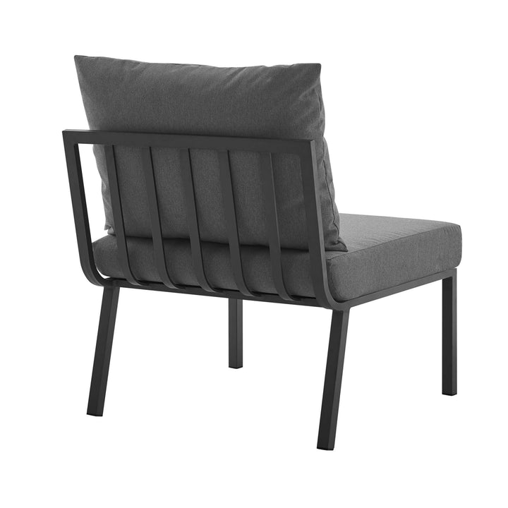 Riverside Backyard Bistro Aluminum Armless Chair