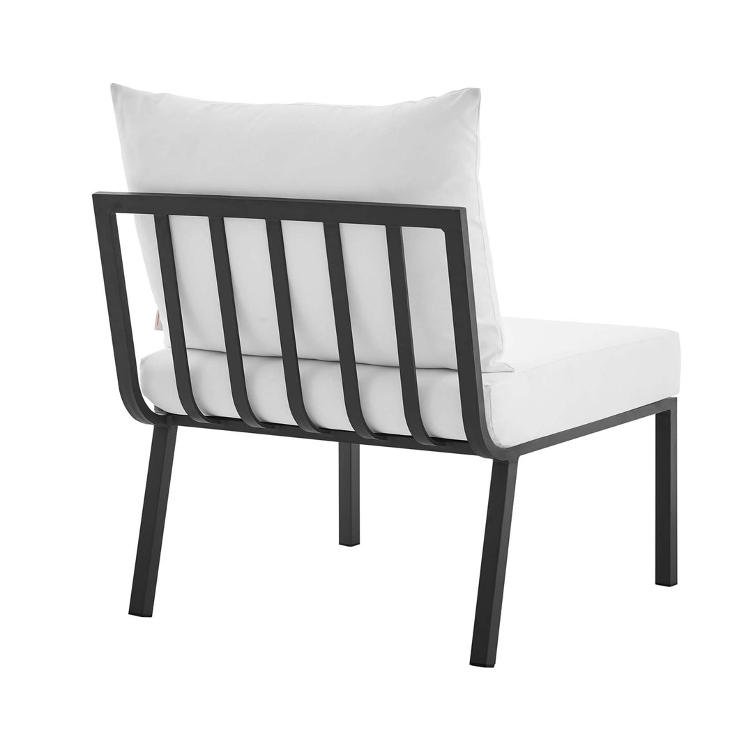 Riverside Backyard Bistro Aluminum Armless Chair