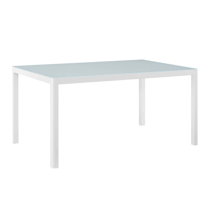 Regency 59" Outdoor Patio Aluminum Dining Table