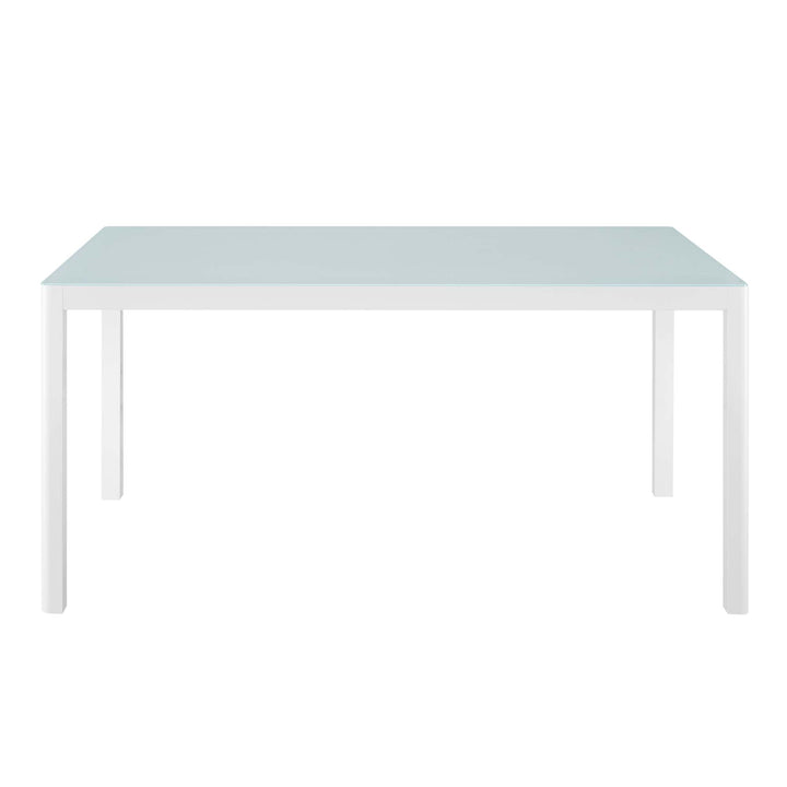 Regency 59" Outdoor Patio Aluminum Dining Table