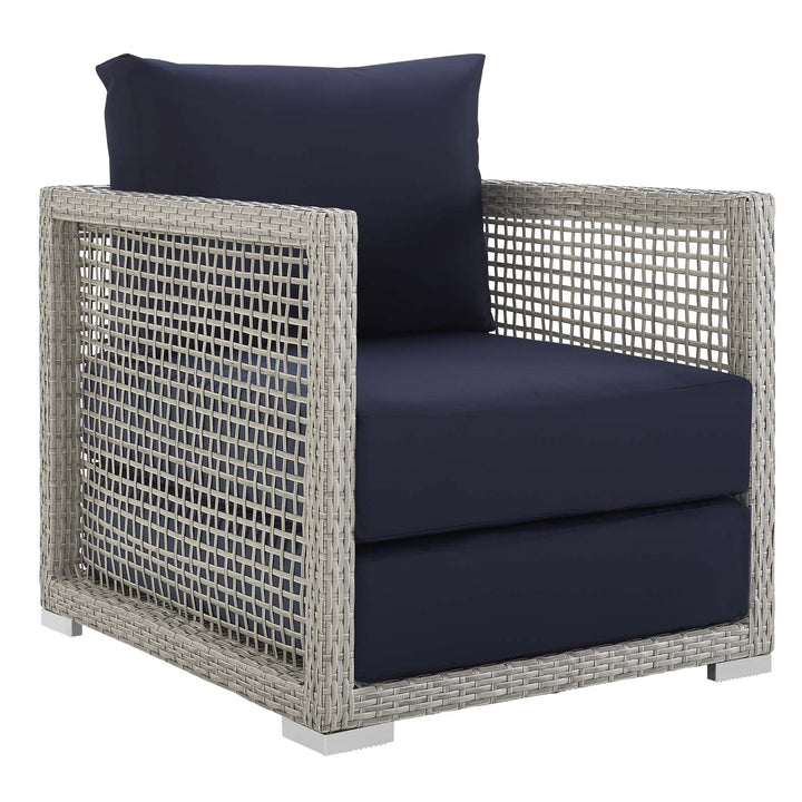 Amethyst 3 Piece Outdoor Patio Wicker Rattan Set