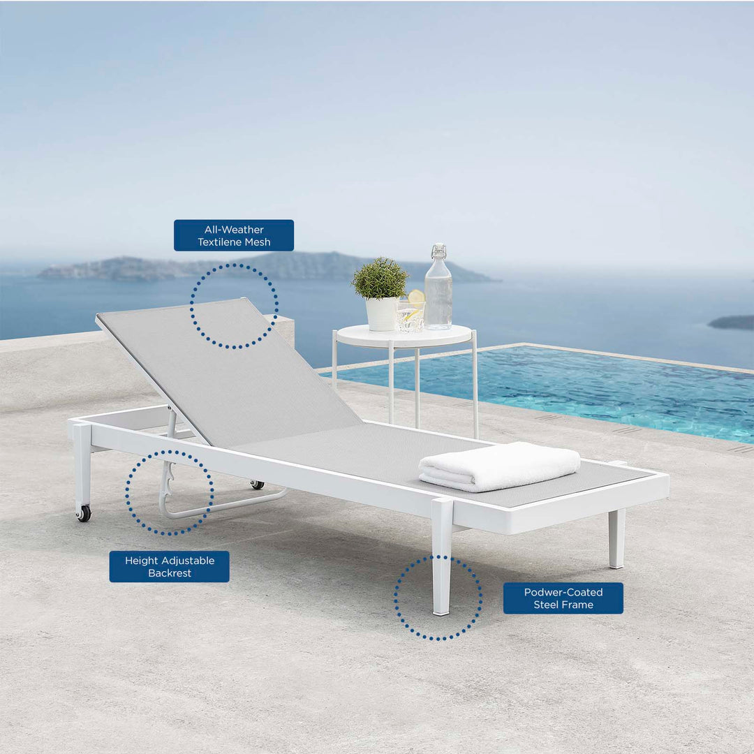 Charleston Oceanfront Patio Chaise Lounge Chair