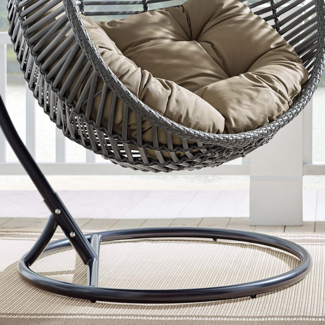 Gentry Teardrop Outdoor Patio Swing Chair