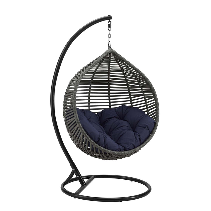 Gentry Teardrop Outdoor Patio Swing Chair