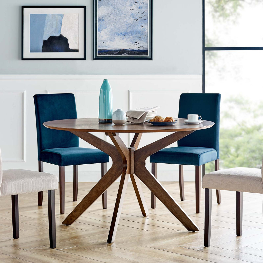 Concord 47" Round Wood Dining Table