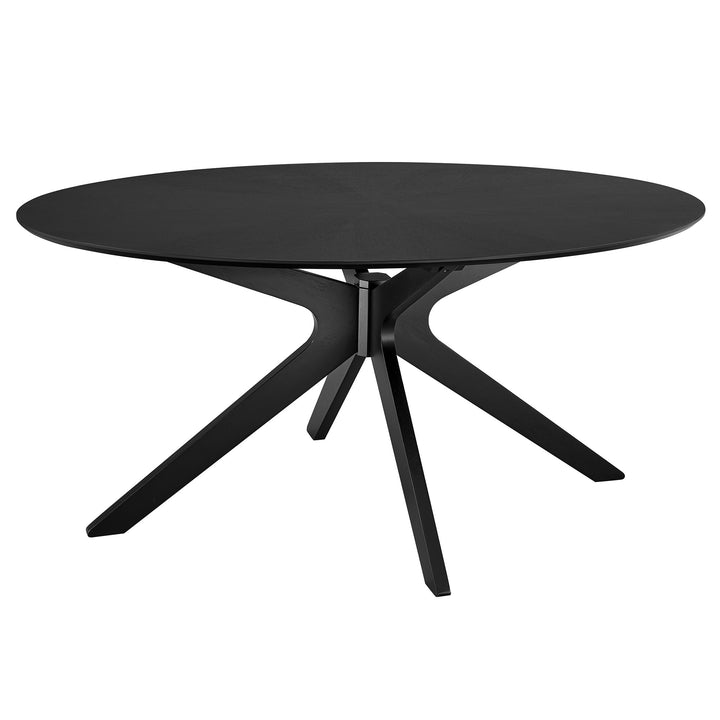 Confluence 63" Oval Wood Dining Table