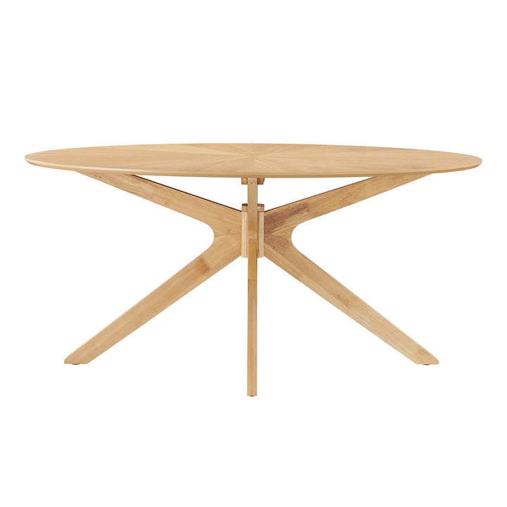 Confluence 63" Oval Wood Dining Table