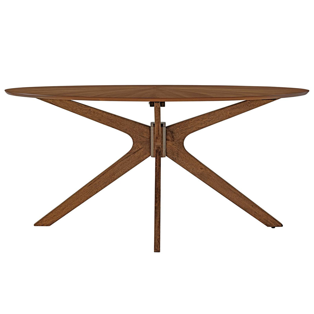 Confluence 63" Oval Wood Dining Table