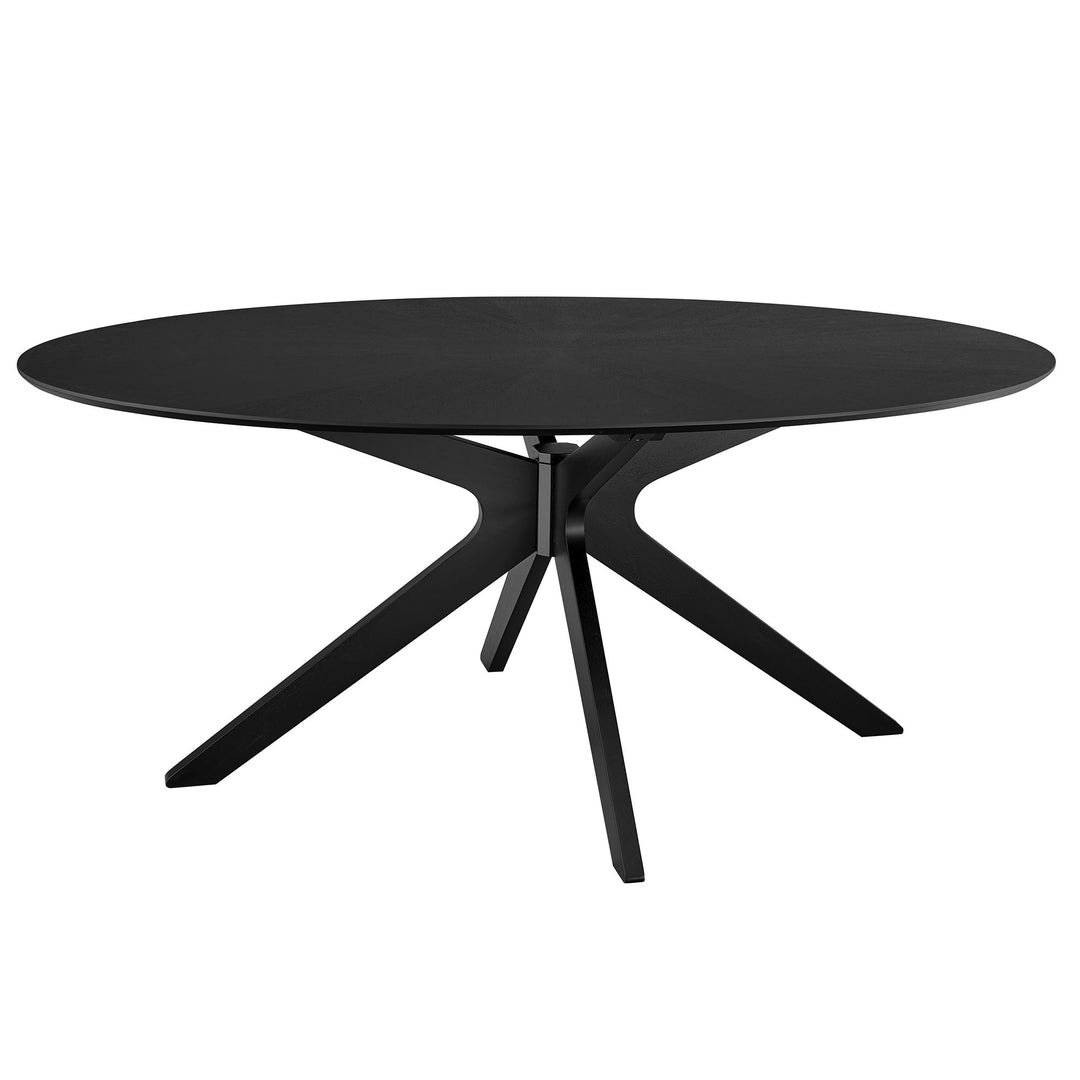 Concord 71" Oval Wood Dining Table