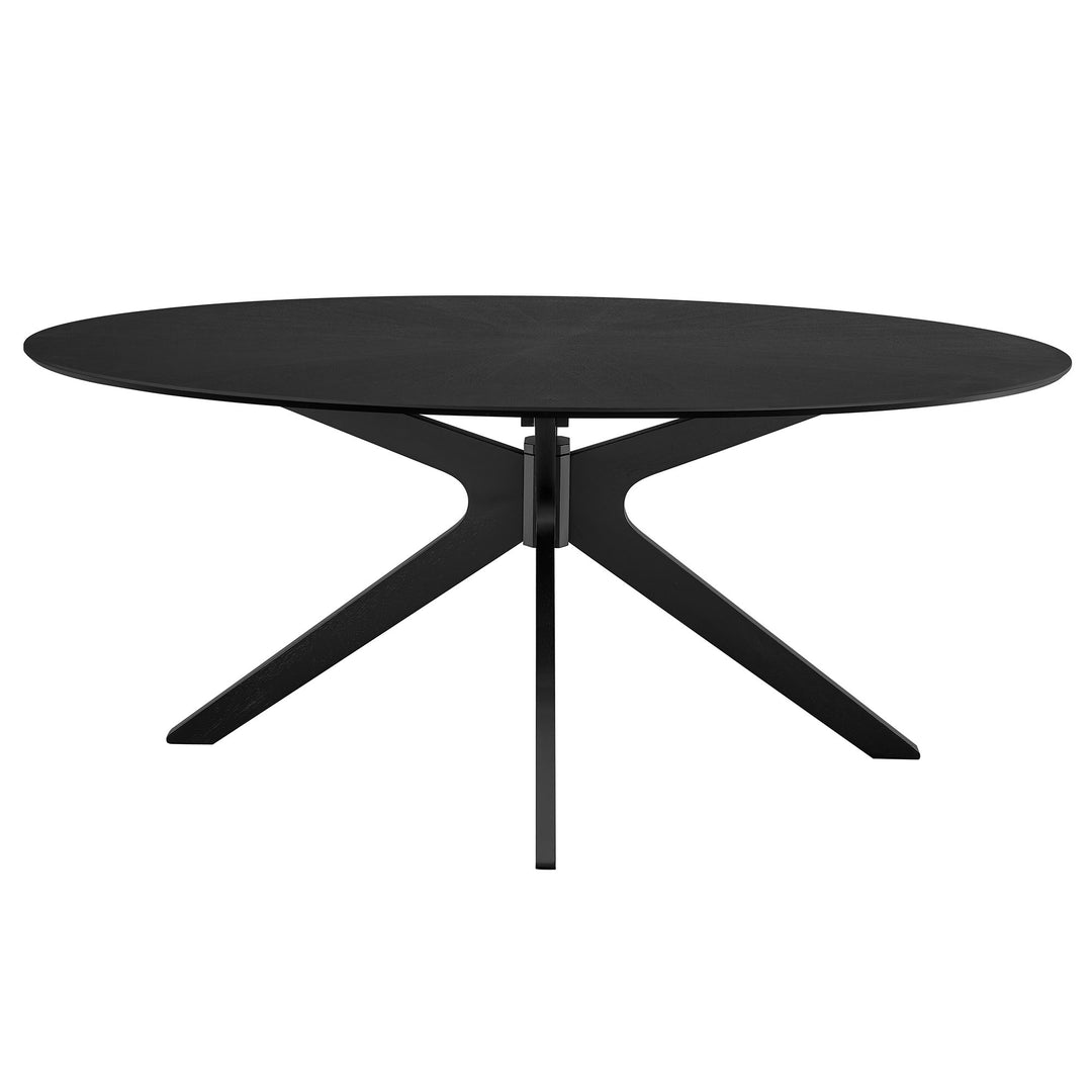 Concord 71" Oval Wood Dining Table