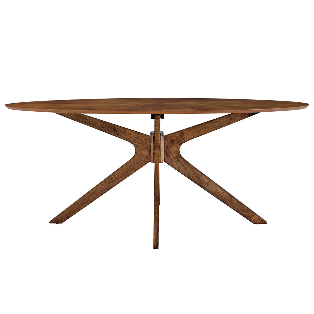 Concord 71" Oval Wood Dining Table