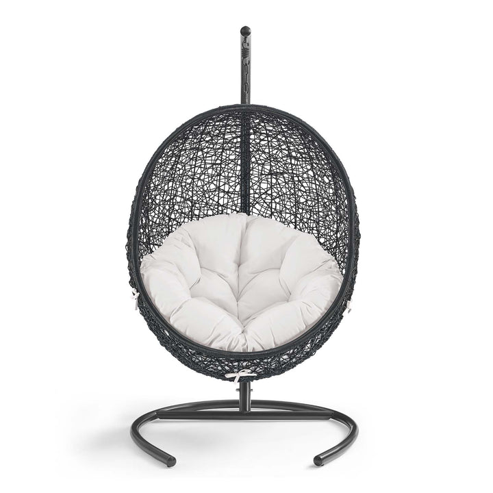 Encircle Shade Swing Outdoor Patio Lounge Chair