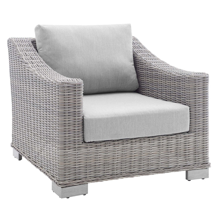 Coventry Sunlight® Outdoor Patio Wicker Rattan Armchair