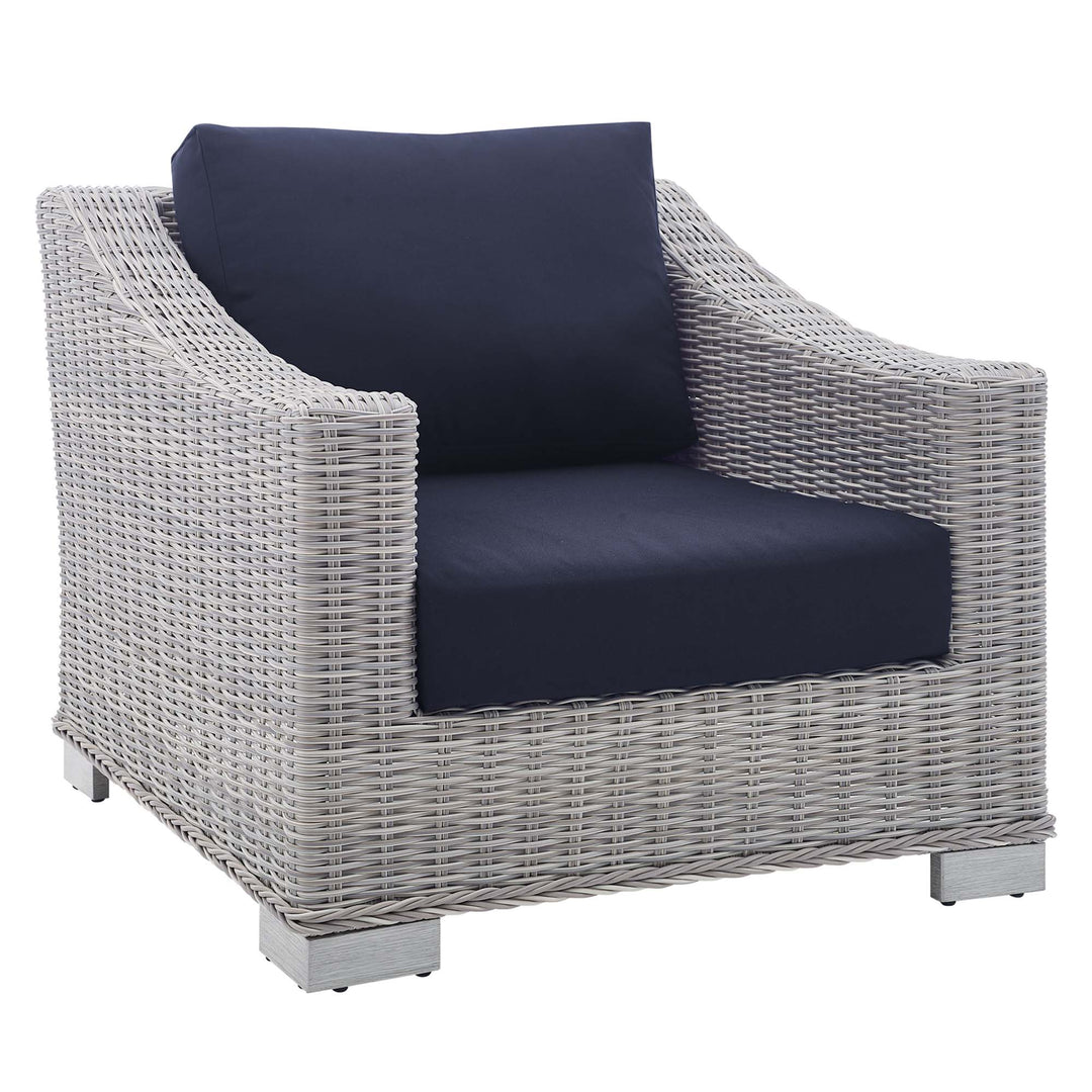 Coventry Sunlight® Outdoor Patio Wicker Rattan Armchair