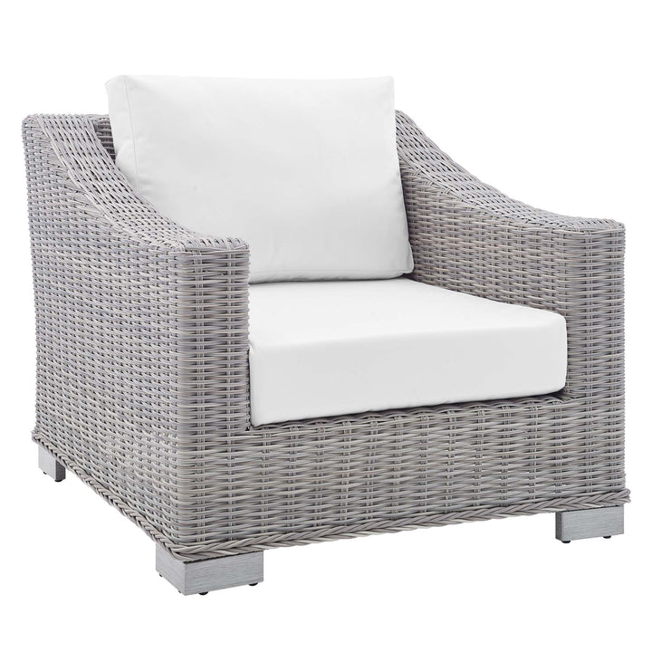 Coventry Sunlight® Outdoor Patio Wicker Rattan Armchair