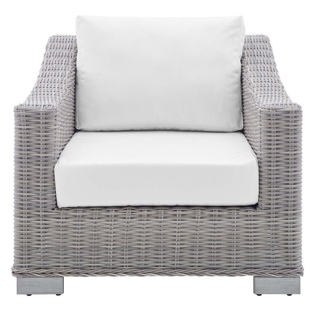 Coventry Sunlight® Outdoor Patio Wicker Rattan Armchair