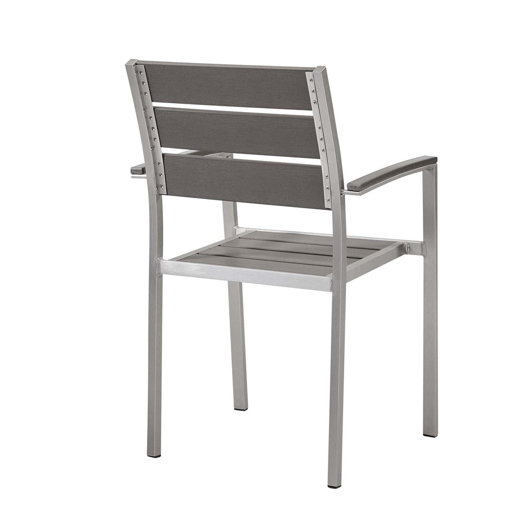 Seaside Aluminum Patio Armchair Duo