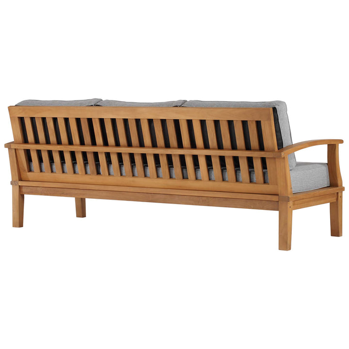 Miami Oceanfront Terrace Teak Sofa