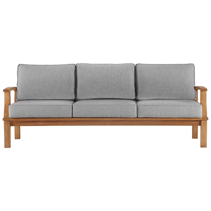 Miami Oceanfront Terrace Teak Sofa