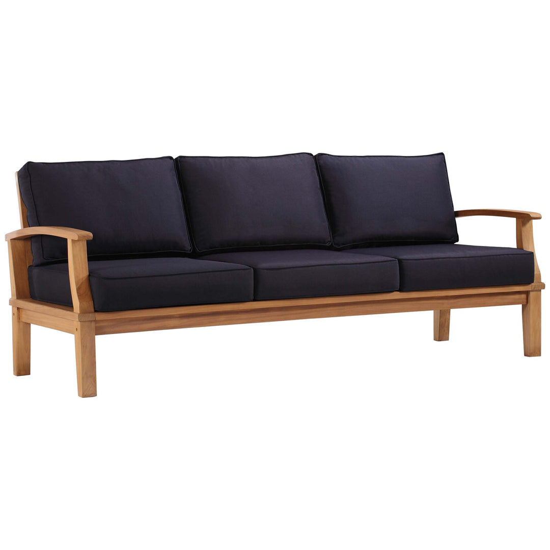 Miami Oceanfront Terrace Teak Sofa