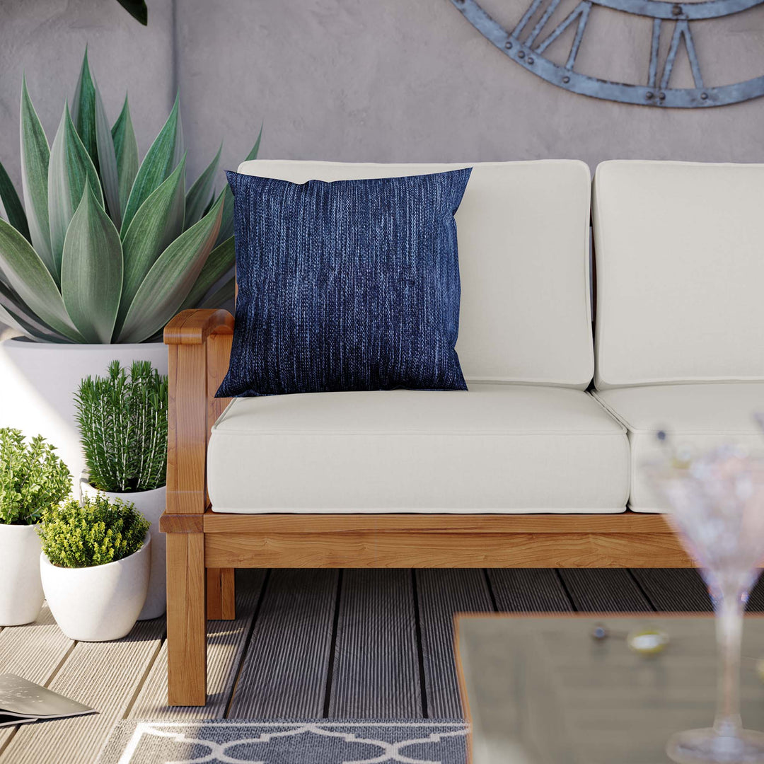 Miami Oceanfront Terrace Teak Sofa