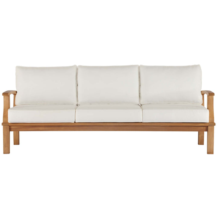 Miami Oceanfront Terrace Teak Sofa