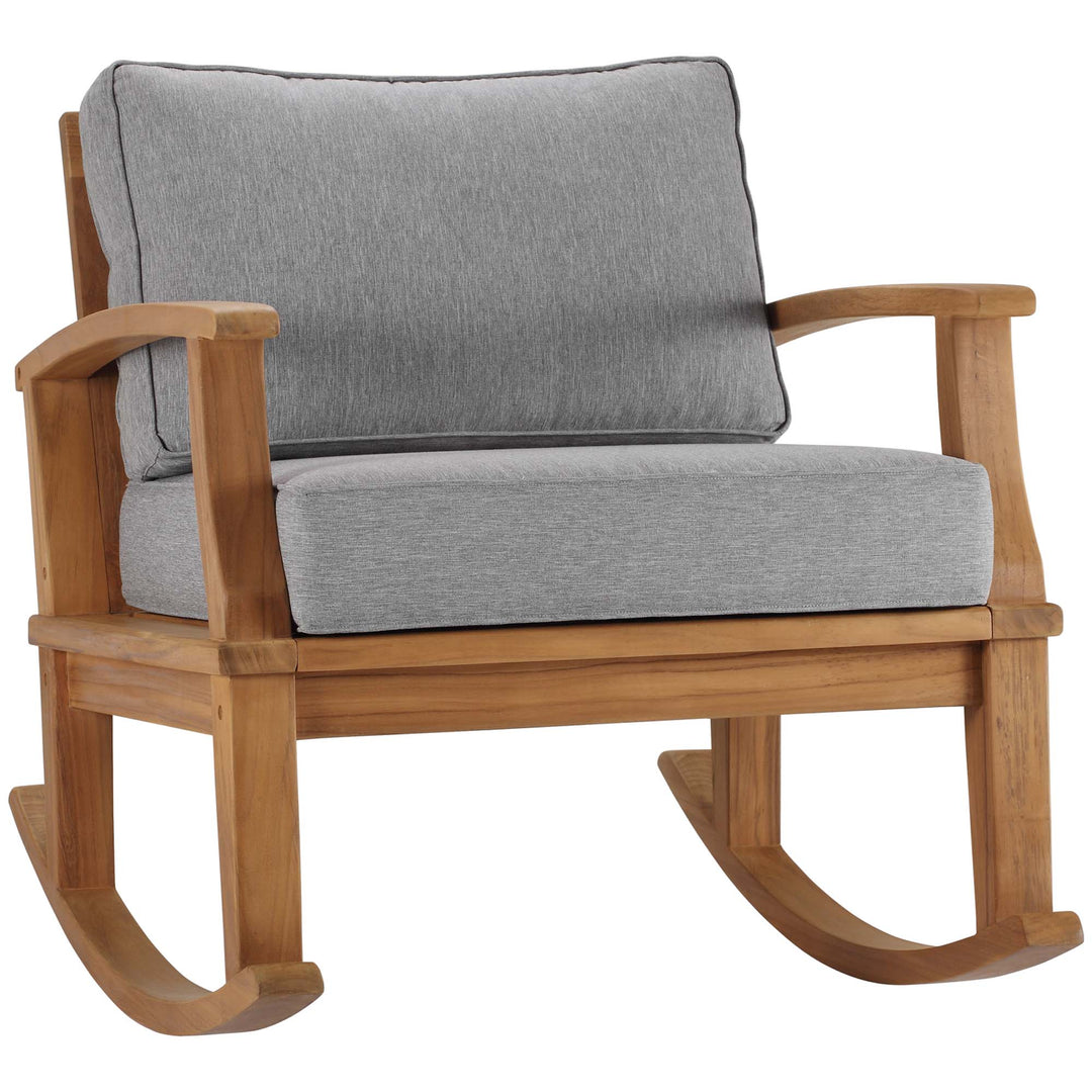 Miranda Outdoor Patio Teak Rocker Chair