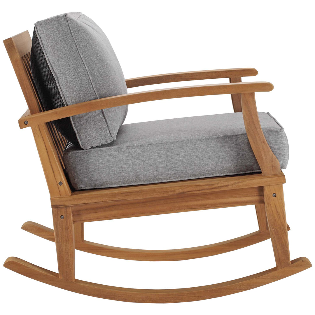 Miranda Outdoor Patio Teak Rocker Chair