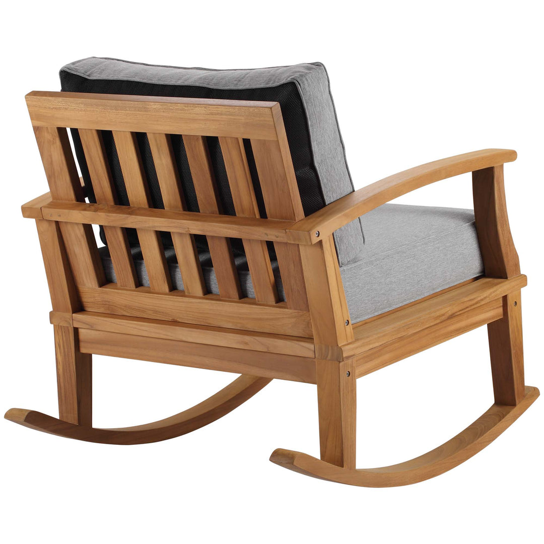 Miranda Outdoor Patio Teak Rocker Chair