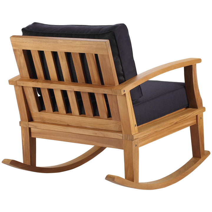 Miranda Outdoor Patio Teak Rocker Chair