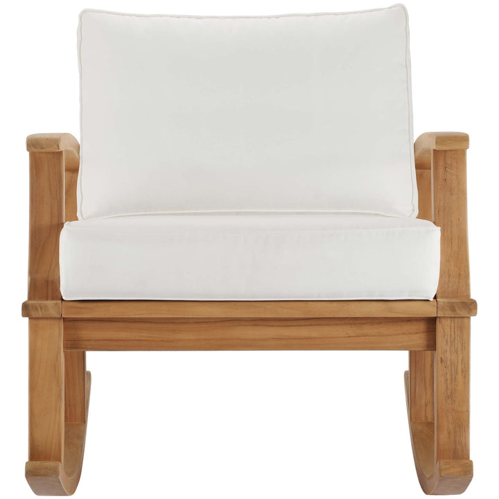 Miranda Outdoor Patio Teak Rocker Chair