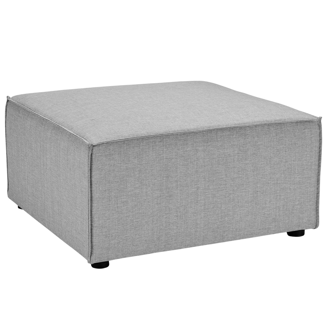 Summerton Outdoor Patio Upholstered Sectional Sofa Ottoman