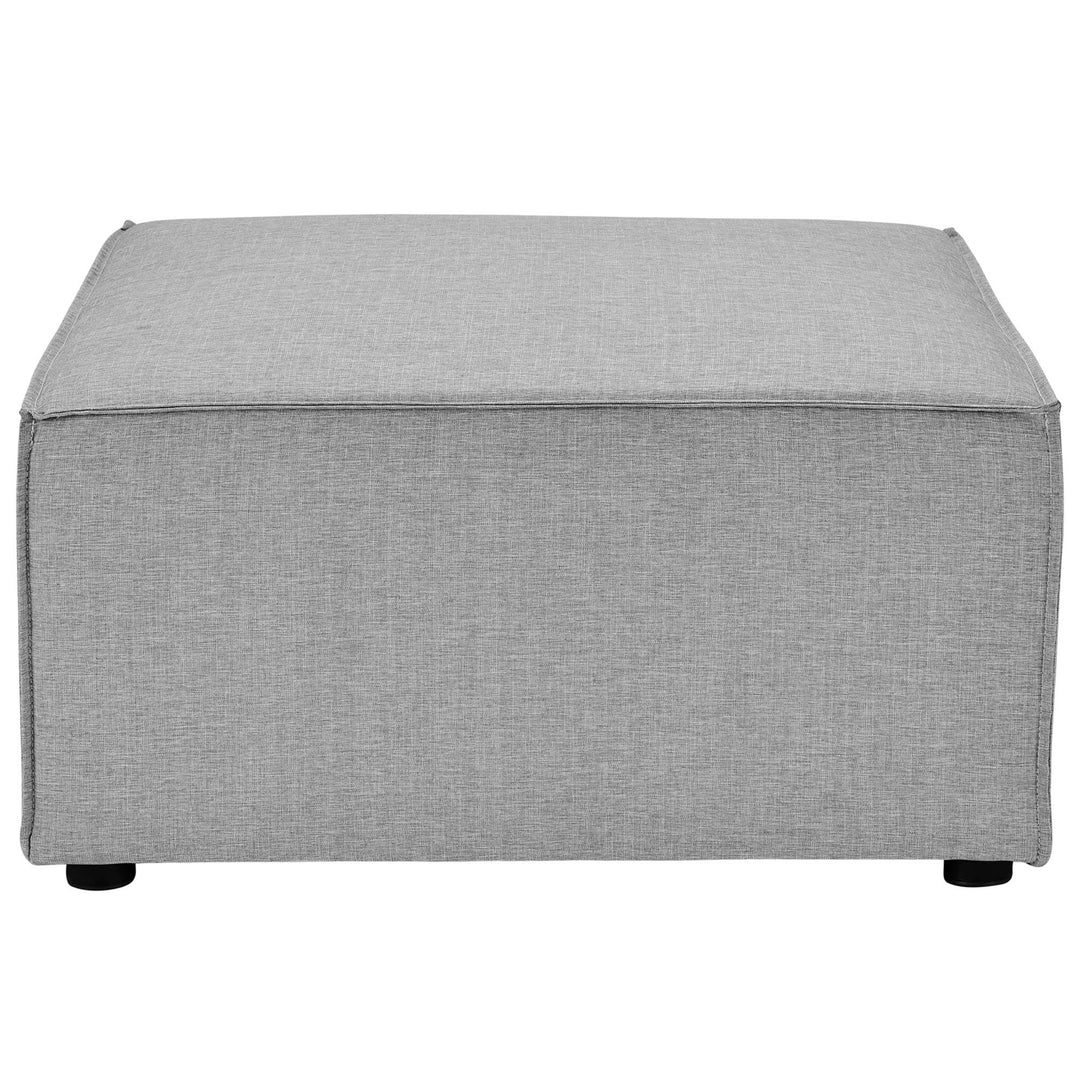 Summerton Outdoor Patio Upholstered Sectional Sofa Ottoman