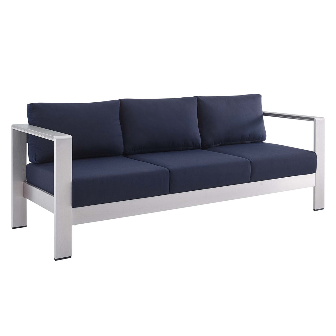 Rohe Outdoor Patio Aluminum Sofa