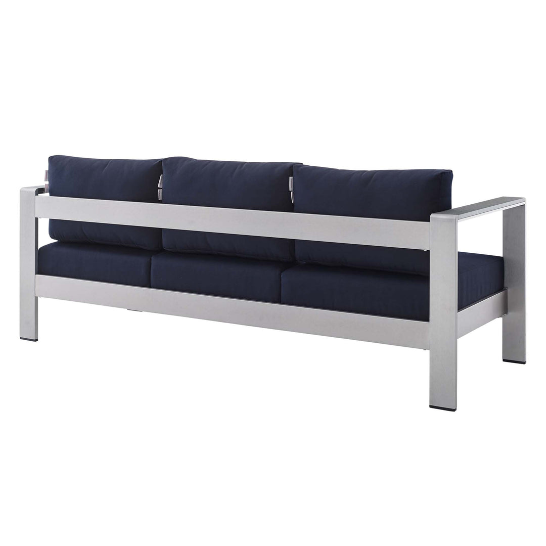 Rohe Outdoor Patio Aluminum Sofa