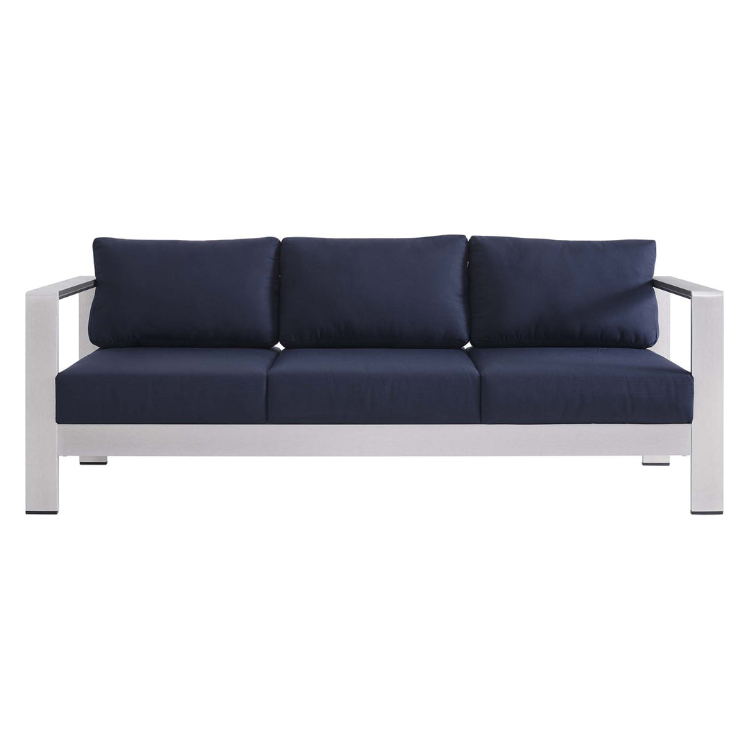 Rohe Outdoor Patio Aluminum Sofa