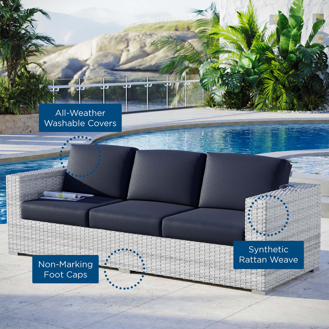 Concord Outdoor Patio Sofa