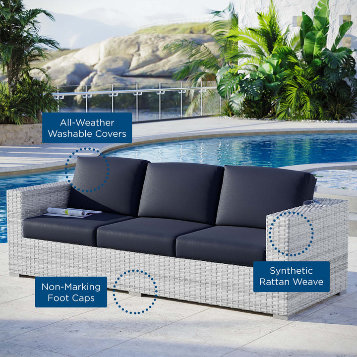 Concord Outdoor Patio Sofa